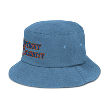 Load image into Gallery viewer, &quot;Detroit Celebrity&quot; Denim Bucket Hat