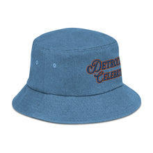 Load image into Gallery viewer, &quot;Detroit Celebrity&quot; Denim Bucket Hat