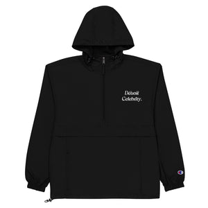 "Detroit Celebrity" Embroidered Windbreaker