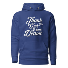 Load image into Gallery viewer, “Detroit Pride” Hoodie (Detroit Blue)