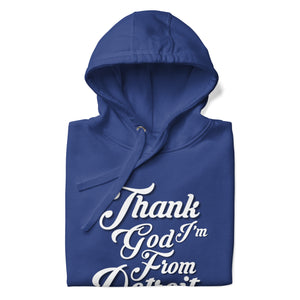 “Detroit Pride” Hoodie (Detroit Blue)