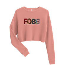 Load image into Gallery viewer, FOBB Pattern Crop Sweatshirt